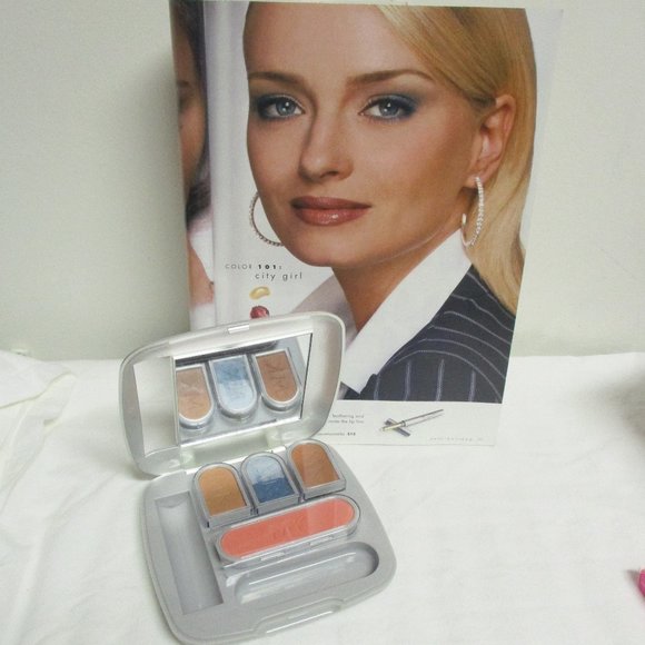 Adobe Blue Moon Duet Woodland Eyes Just Peachy Blush Compact